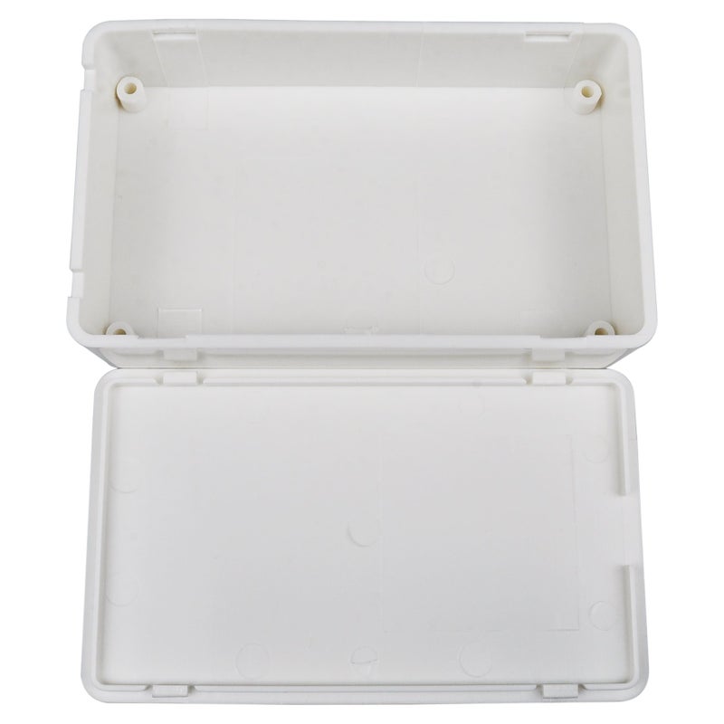 Pinfox 5 pack Electronic Prototype ABS Plastic Junction Project Box Enclosure 100mm by 60mm by 25mm for Portable, Arduino DIY (White) - Image 5